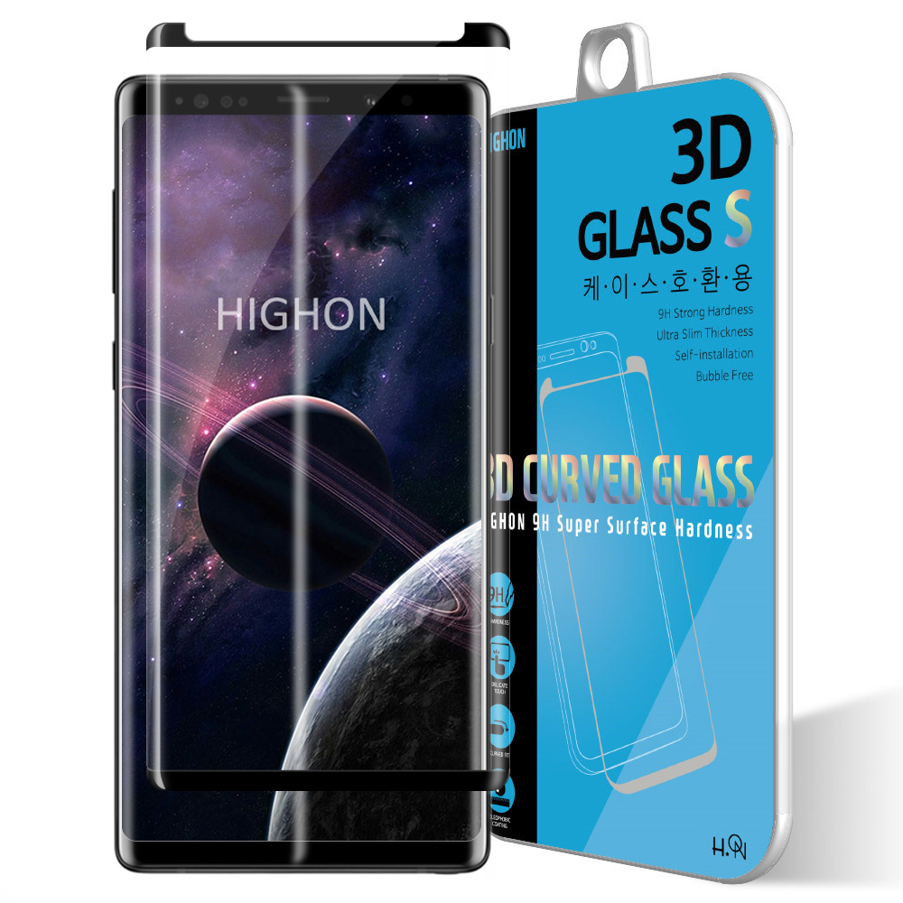 하이온뉴3D풀커버강화유리필름 1매(케이스호환가능합니다 갤럭시S8플러스(G955)
