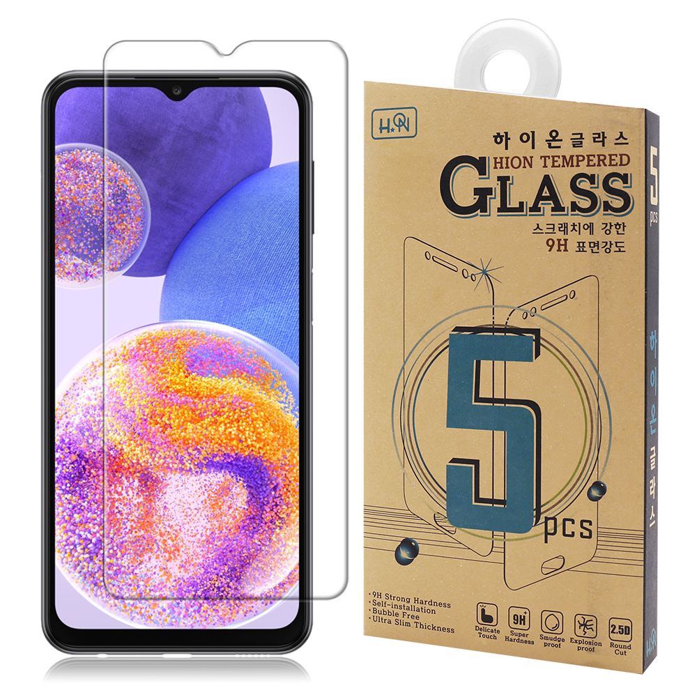 하이온 강화유리(5매) 갤럭시A33_5G(A336)