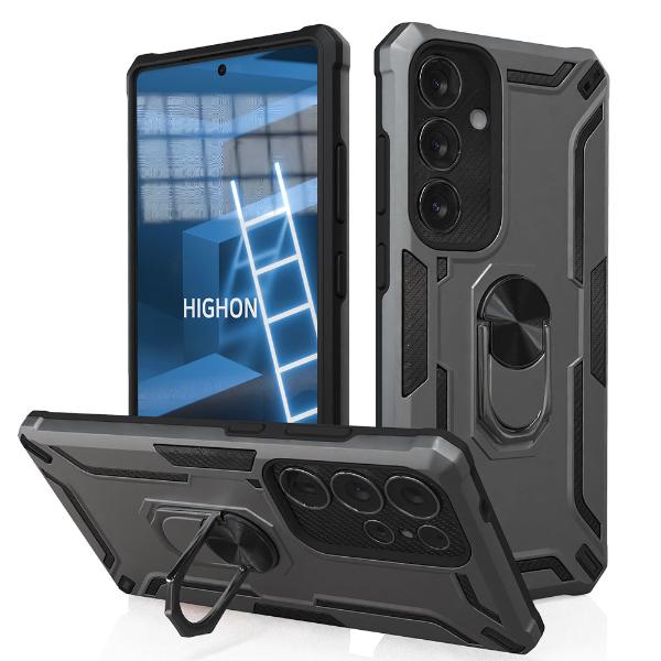하이온 메탈 기어링 스탠드 범퍼케이스 갤럭시퀀텀6 A56 5G(A566)