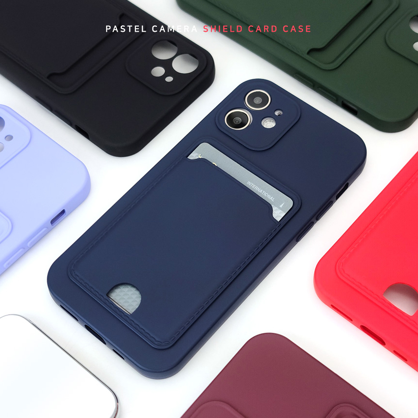파스텔 카드 젤리케이스 아이폰17프로MAX