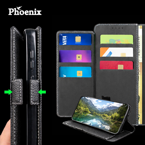 듀얼락 가죽 플립 커버형 다이어리 케이스 갤럭시A17 (A175) / 갤럭시A17 5G (A176)